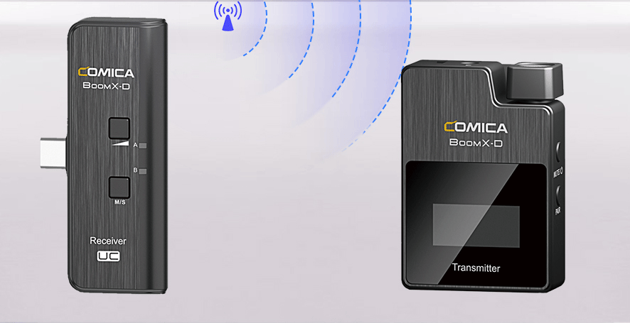Радиосистема CoMica BoomX-D-UC2 (RX UC+2TX), Черный детальное изображение - 4