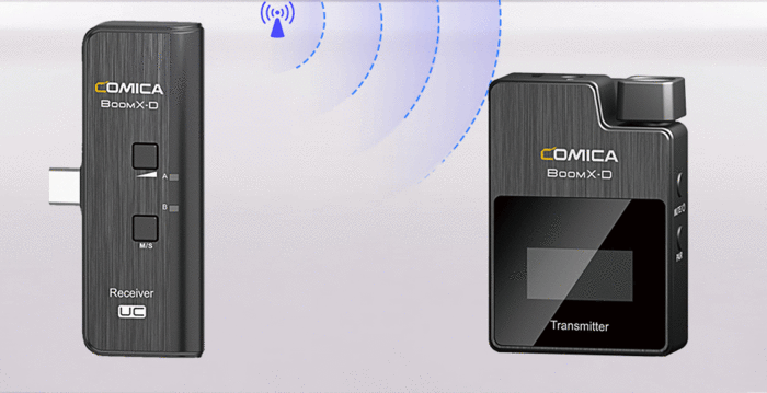 Радиосистема CoMica BoomX-D-UC2 (RX UC+2TX), Черный №4