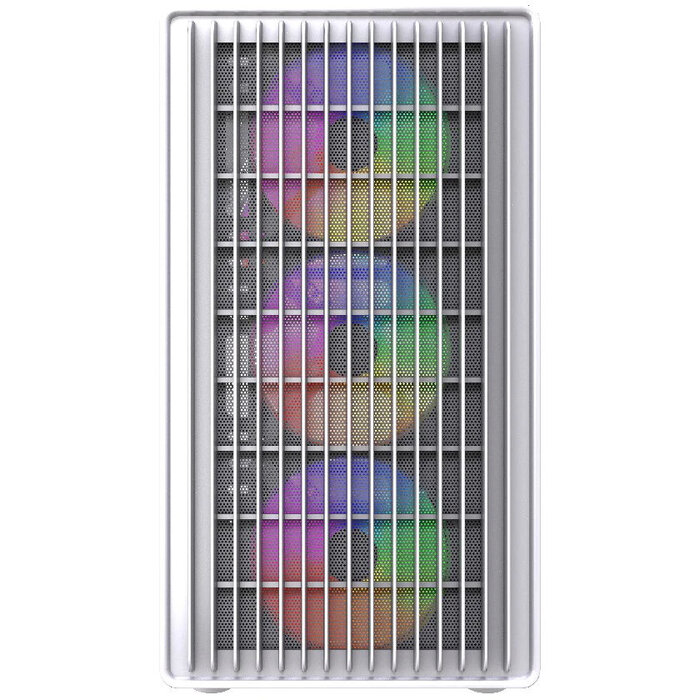 Корпус Powercase Mistral Micro C4W ARGB, Белый №2