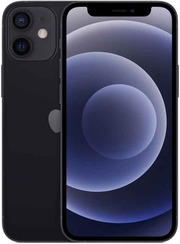 Смартфон Apple iPhone 12 64 Гб, Черный, Dual nano SIM детальное изображение - 1