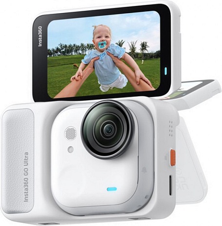 Экшн-камера Insta360 GO Ultra Tiny Hands-Free 4K Cam Creator Bundle, Черный детальное изображение - 1