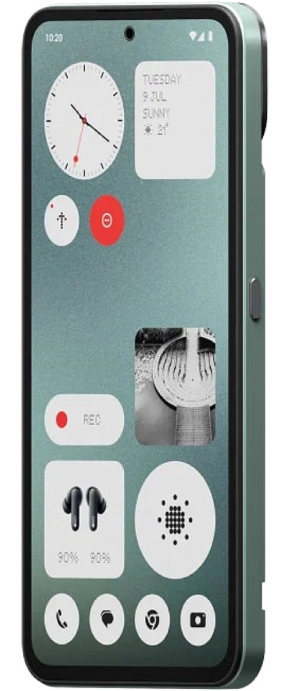 Смартфон CMF Phone 1 8/128 Гб, Зеленый, Dual nano-Sim детальное изображение - 3