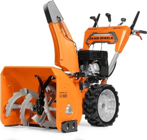 Снегоуборщик бензиновый Daewoo DAST 9070 EFI с инжекторным двигателем, 10 л.с., 6600 Вт, Оранжевый/Серый детальное изображение - 1