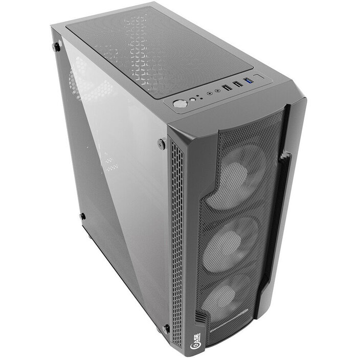 Корпус Powercase Mistral X4 Mesh, Черный №4
