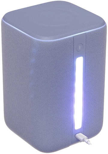 Умная колонка Яндекс Станция 3 с Алисой, Zigbee, Фиолетовый детальное изображение - 7