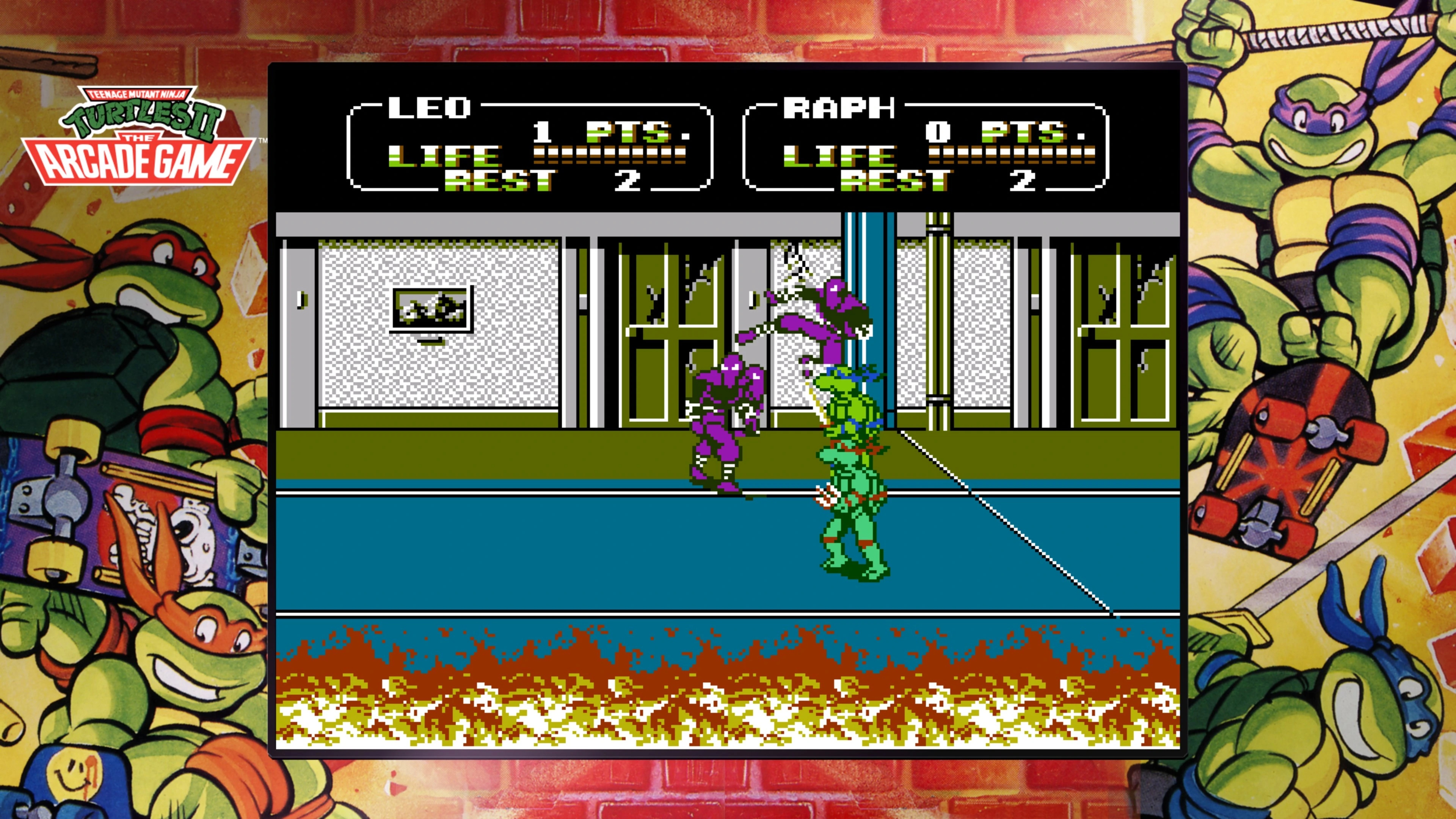 Игра Teenage Mutant Ninja Turtles: The Cowabunga Collection для PS4 (Английская версия) детальное изображение - 6