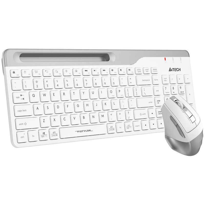 Клавиатура + мышь A4Tech Fstyler FB2535C, Белый детальное изображение - 2