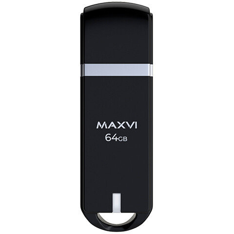 USB Flash накопитель MAXVI P3 64 ГБ, черный детальное изображение - 3
