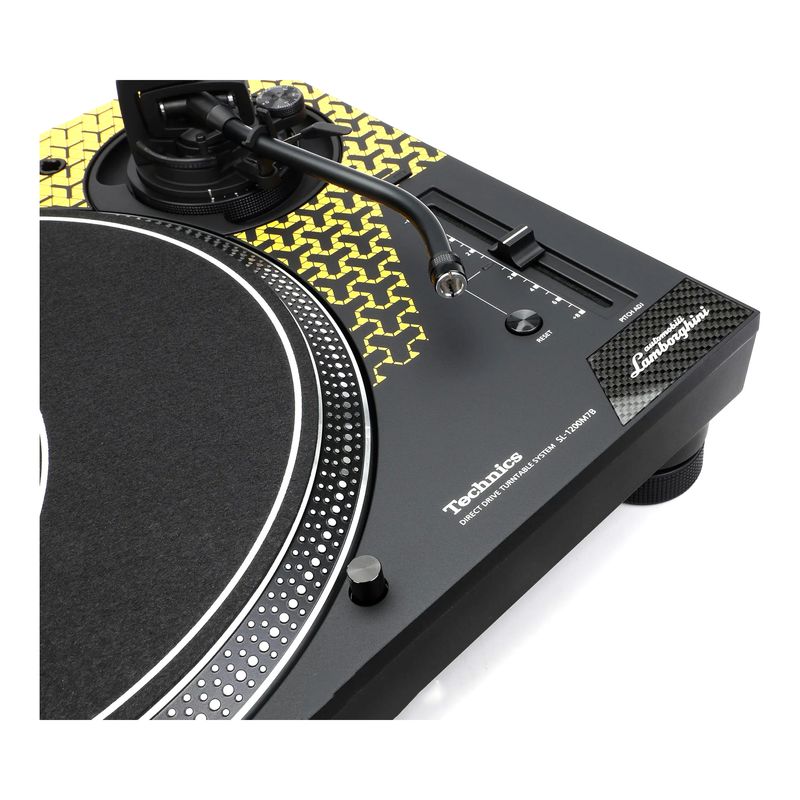 Проигрыватель винила Technics SL-1200M7PED Lamborghini, Желтый детальное изображение - 5