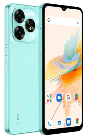 Смартфон UMIDIGI A15C 8 128 ГБ, Нефритовый зеленый, Dual nano SIM детальное изображение - 2
