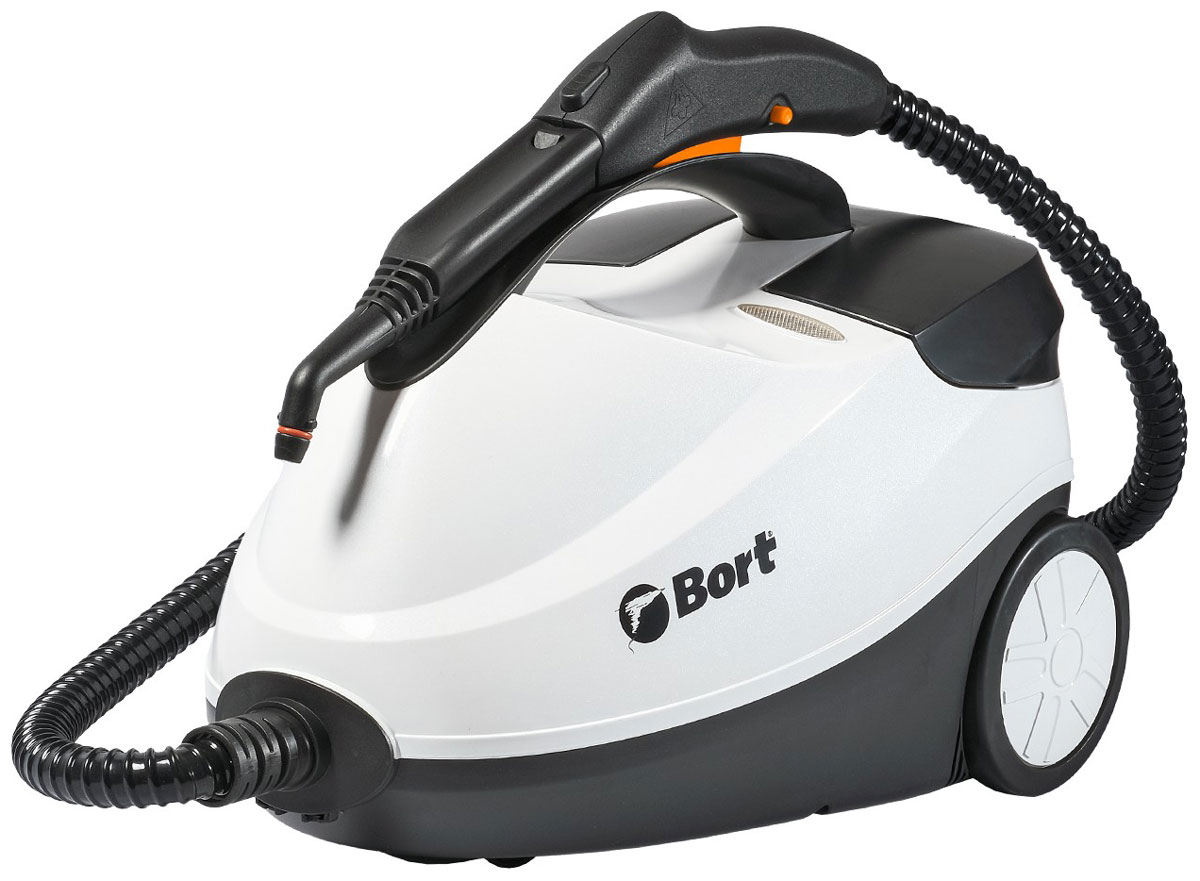 Пароочиститель Bort BDR-2300-R, 2100 Вт, Черный/Белый детальное изображение - 1