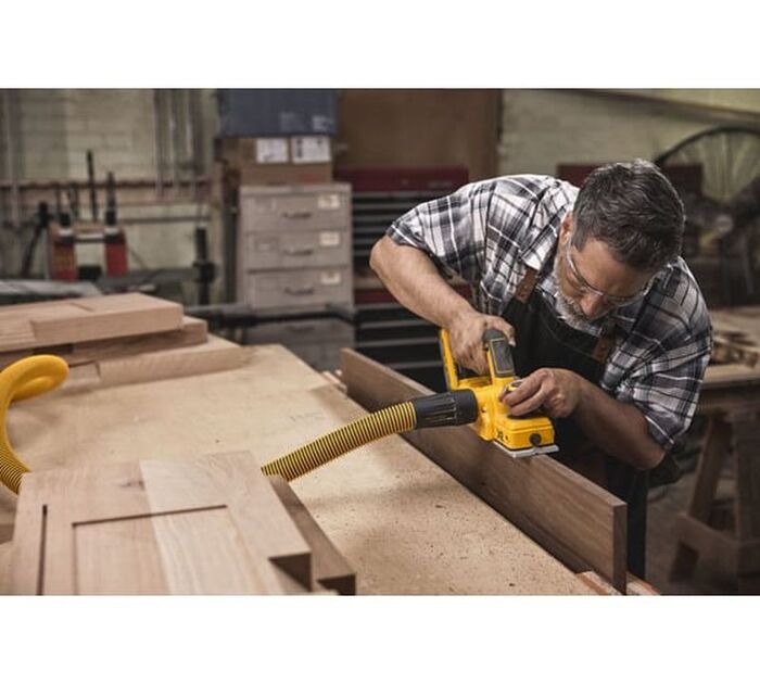 Электрический рубанок DEWALT DCP580NT TSTAK DCP580NT-XJ, 1000 Вт,  Желтый №7