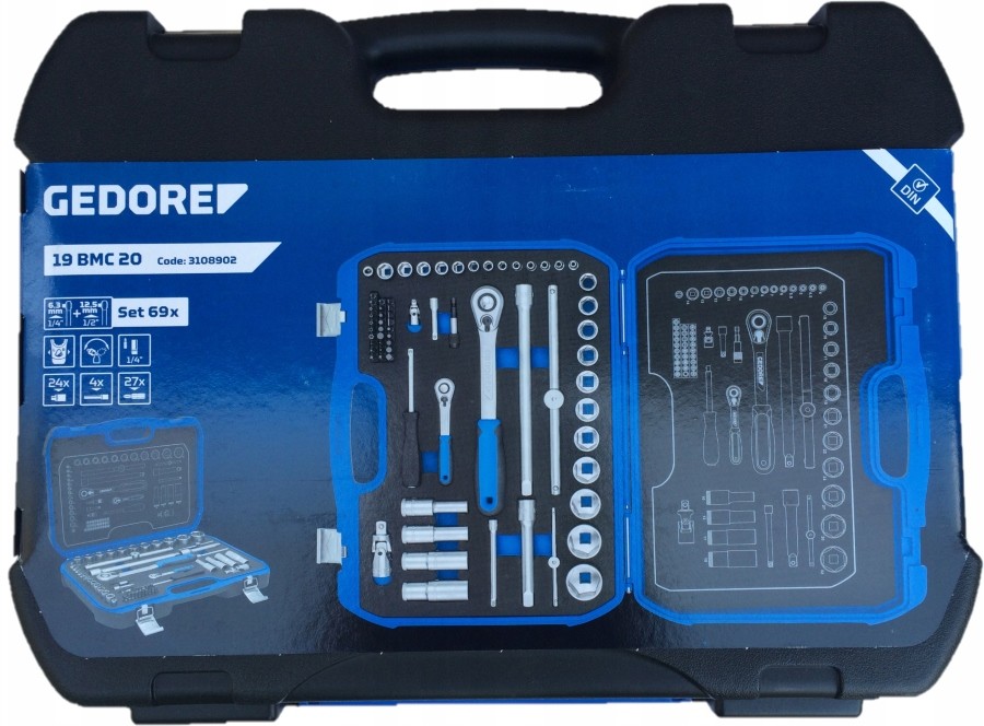 Биты, торцевые головки GEDORE 19 BMC 20 (3108902) детальное изображение - 7