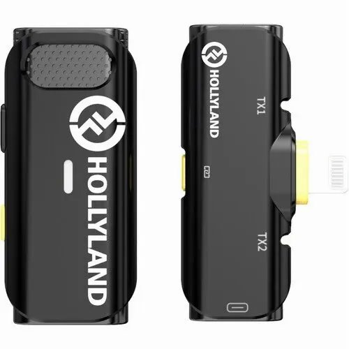 Радиосистема Hollyland Lark C1 Duo Lightnig, Черный детальное изображение - 4