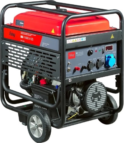 Генератор бензиновый FUBAG BS 11000 A ES 641053, 10 кВт, Красный детальное изображение - 1