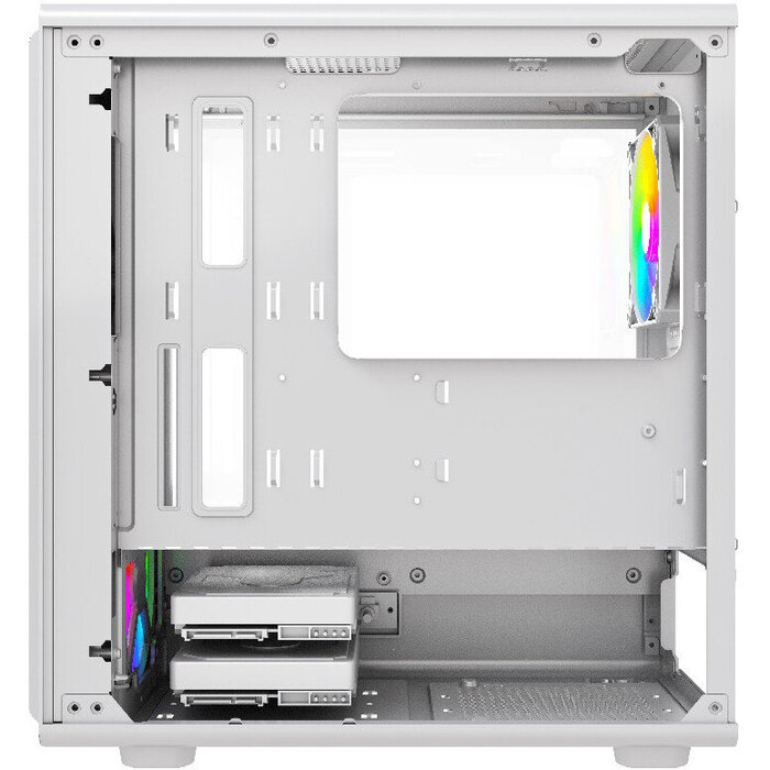 Корпус Powercase Mistral Micro C4W ARGB, Белый №5