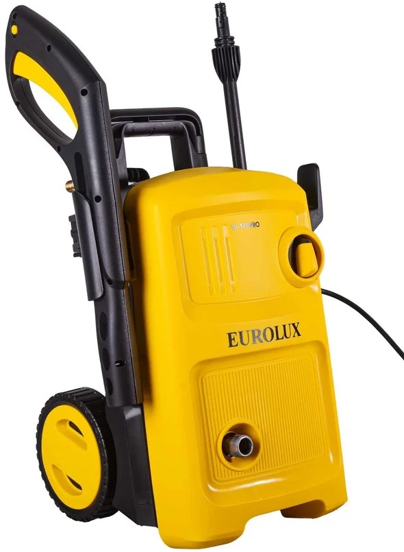 Автомойка EUROLUX W-175 PRO, 2.2 кВт, 175 бар, Желтый детальное изображение - 2