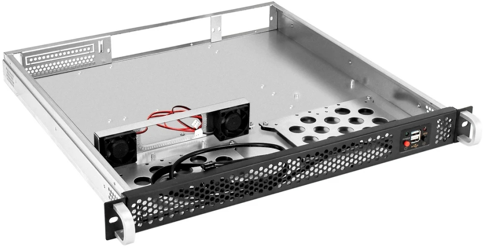 Серверный корпус ExeGate Pro 1U430-02, без БП, Черный детальное изображение - 2