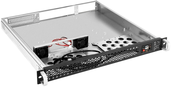 Серверный корпус ExeGate Pro 1U430-02, без БП, Черный №2