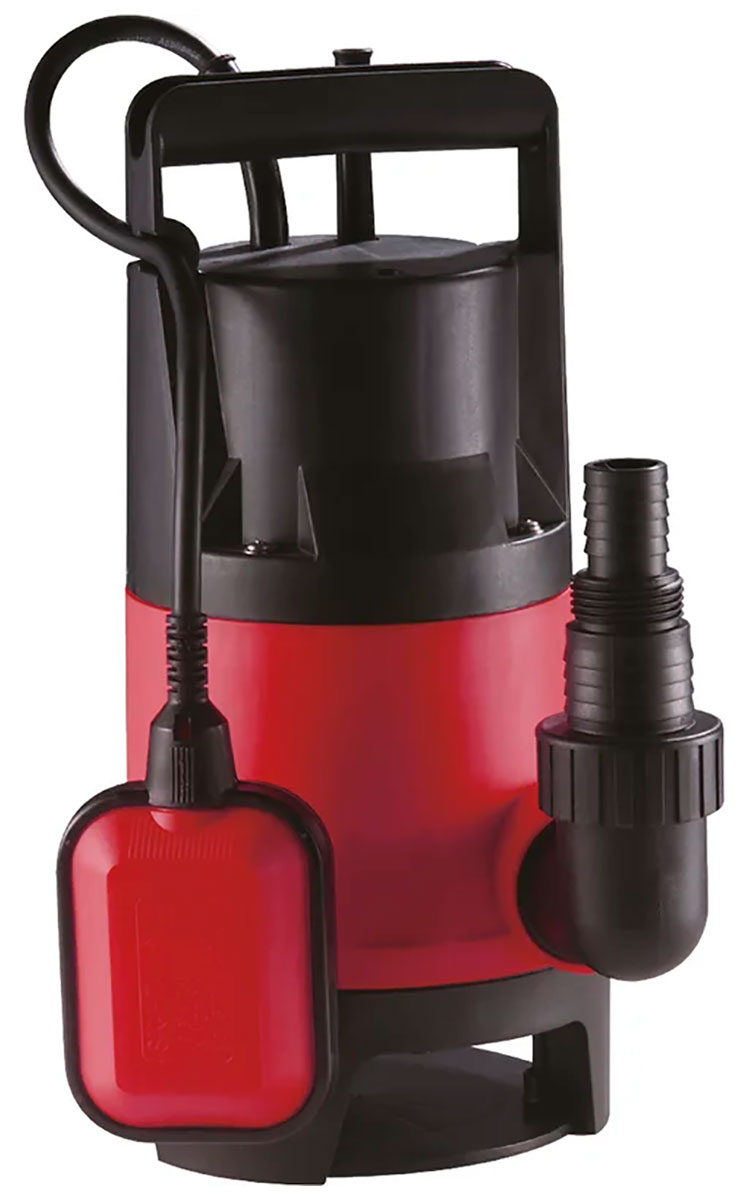 Насос погружной центробежный Edon SP 750/10P, 200 л/мин, 32 мм, напор 8 м, d=46 мм, 750 Вт, Красный детальное изображение - 1