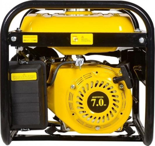 Генератор бензиновый EUROLUX G4000A 64/1/38, 3 кВт, Желтый детальное изображение - 5