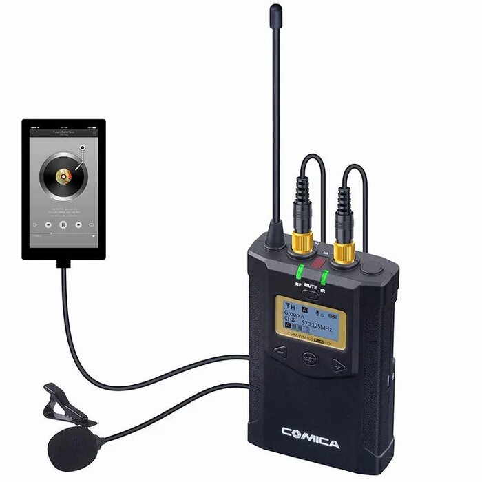 Радиосистема CoMica CVM-WM100 plus UHF (RX + 2TX) №6