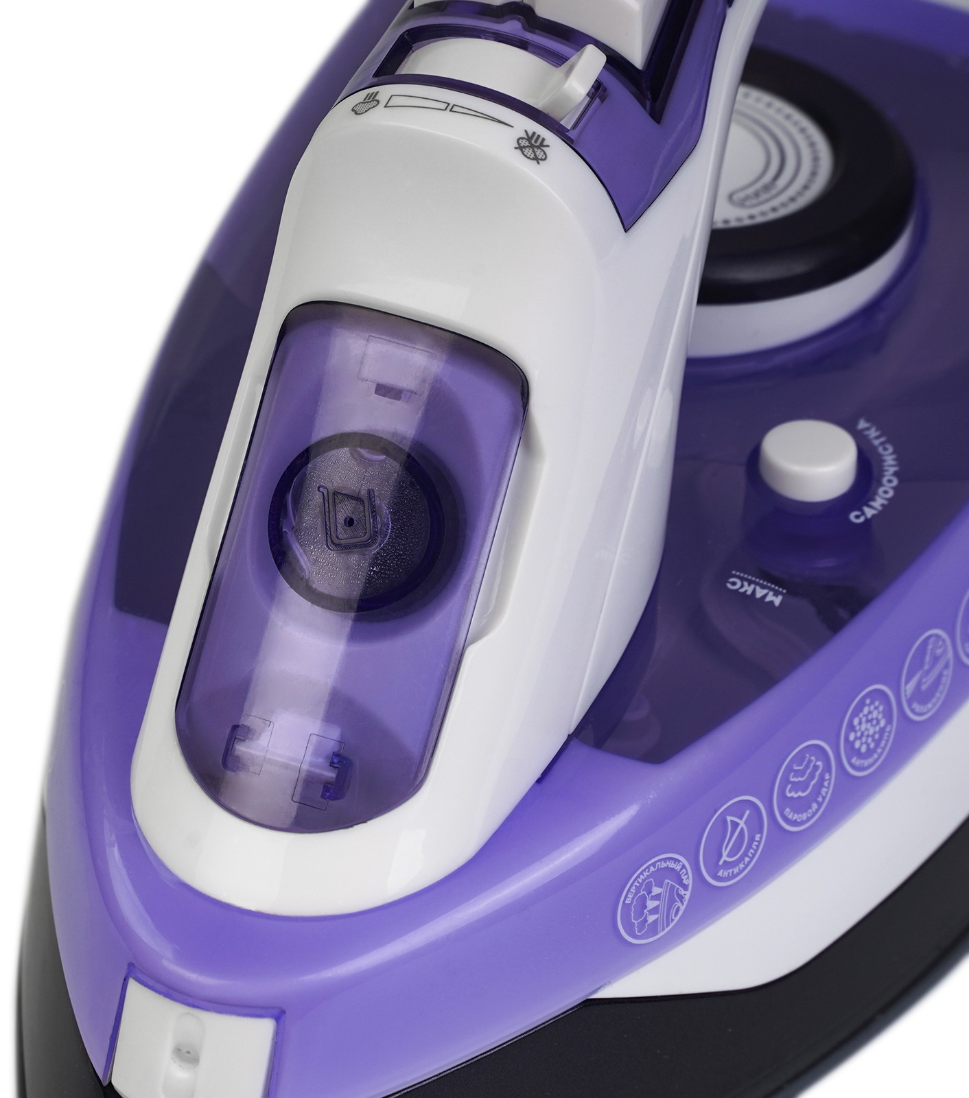 Утюг Galaxy GL 6130, Фиолетовый детальное изображение - 3