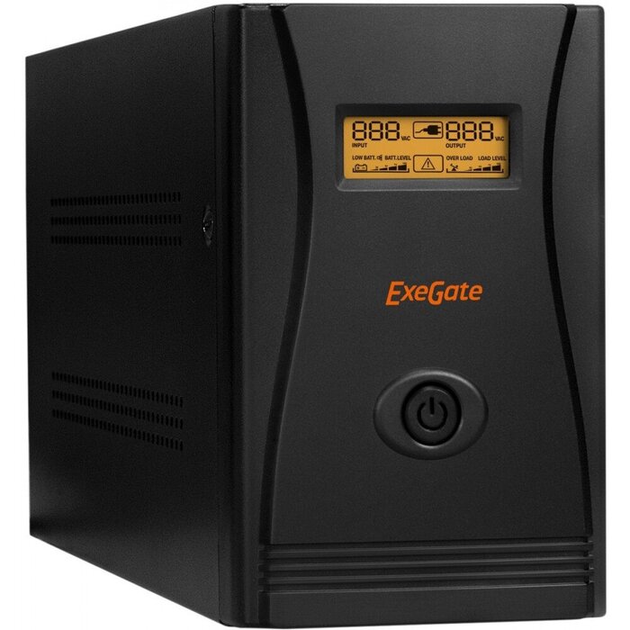 ИБП ExeGate SpecialPro Smart LLB-1000 LCD (C13,RJ,USB) №1