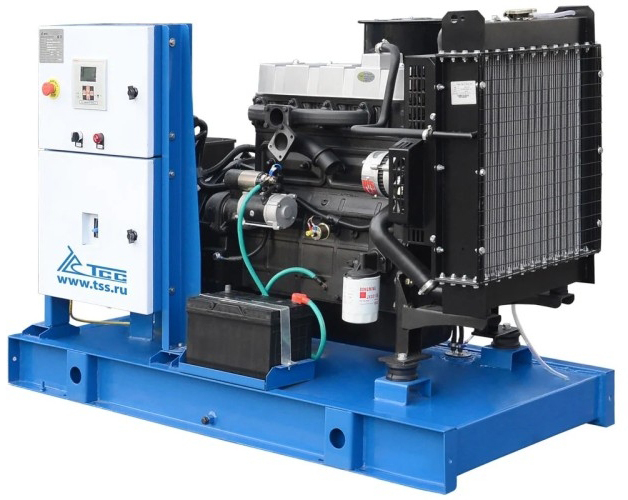 Генератор дизельный ТСС АД-24С-Т400-1РМ19 (TTD 33TS) 044760, открытый, 24 кВт, Синий детальное изображение - 1