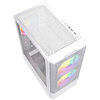 Корпус Powercase Mistral AY3W ARGB, Белый вариант - 6