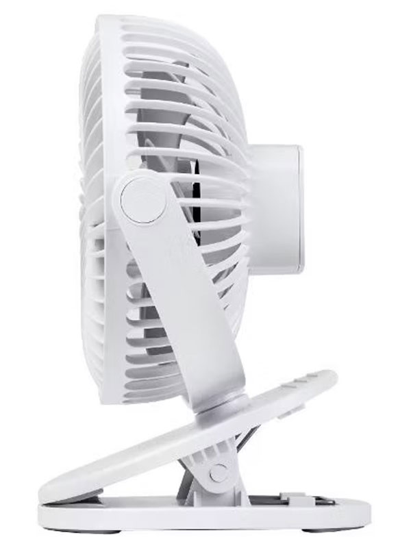 Вентилятор настольный аккумуляторный Centek CT-5045, 5 Вт, Белый детальное изображение - 2