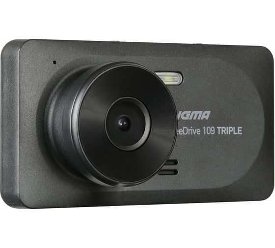 Видеорегистратор DIGMA FreeDrive 109 TRIPLE, 2-х канальный, 1920x1080 Full HD dpi, MicroSD, 32 ГБ, Черный детальное изображение - 5