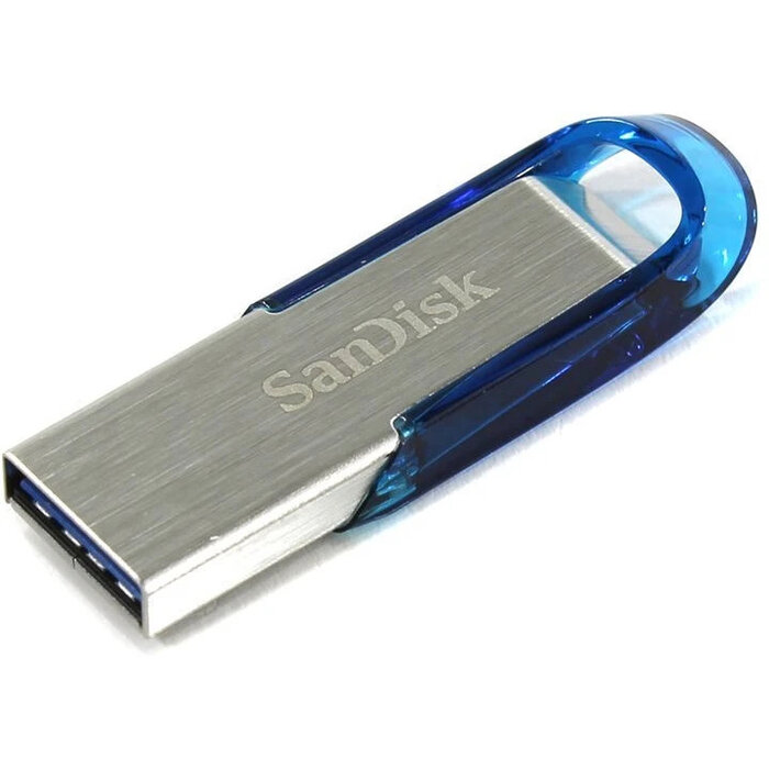 USB Flash накопитель SanDisk Ultra Flair (SDCZ73-128G-G46B) 128 ГБ, синий №1