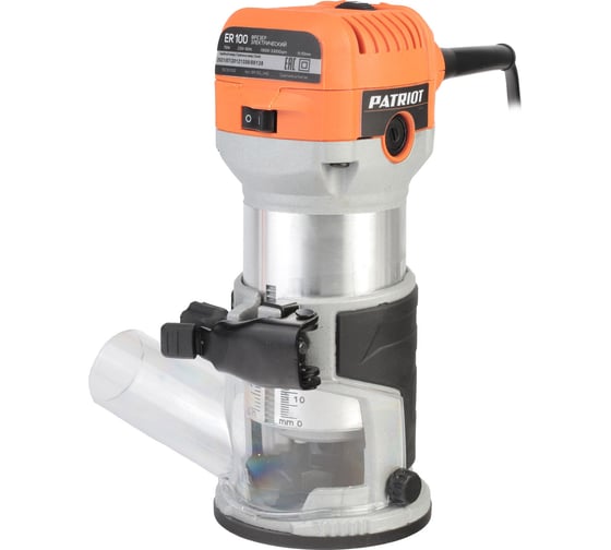 Фрезер электрический Patriot ER 100, 710 Вт, Оранжевый детальное изображение - 1