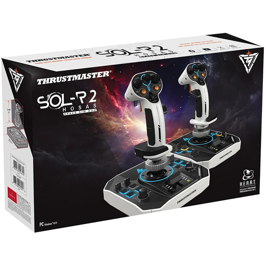 Джойстик ThrustMaster Sol-R 2 HOSAS Space Sim Duo, Белый детальное изображение - 5