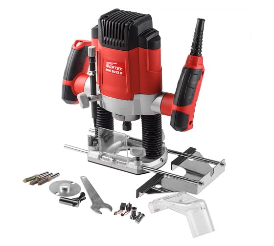 Фрезер WORTEX MM 5013 E MM5013E02411, 1300 Вт, Красный детальное изображение - 6