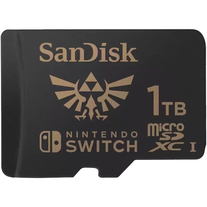 Карта памяти SanDisk Nintendo Switch MicroSD (SDSQXAO-1T00-GN6ZN), 1 Тб №1