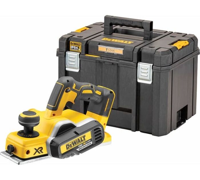 Электрический рубанок DEWALT DCP580NT TSTAK DCP580NT-XJ, 1000 Вт,  Желтый №8