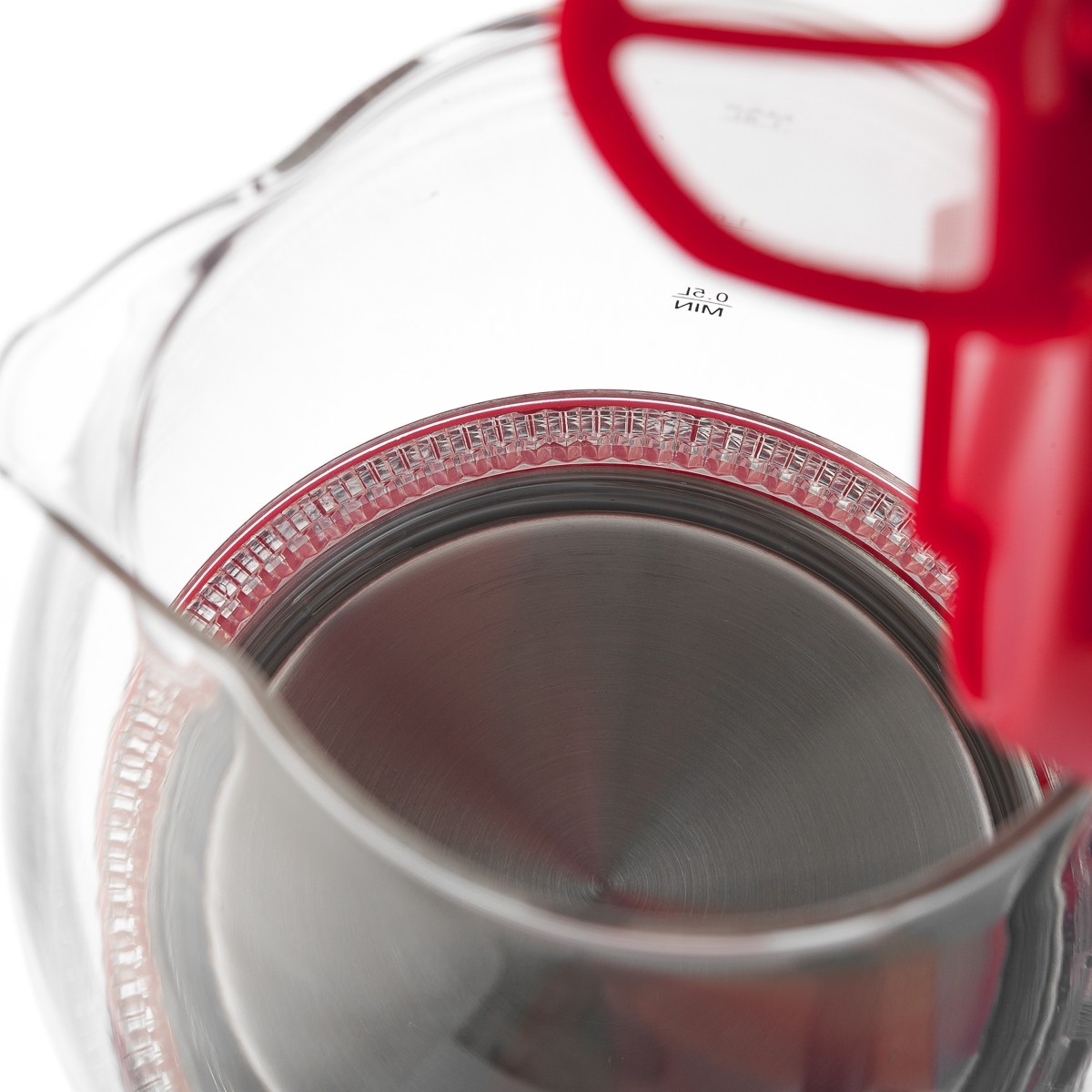 Электрический чайник Brayer BR1045RD 1.8 л, Красный детальное изображение - 4