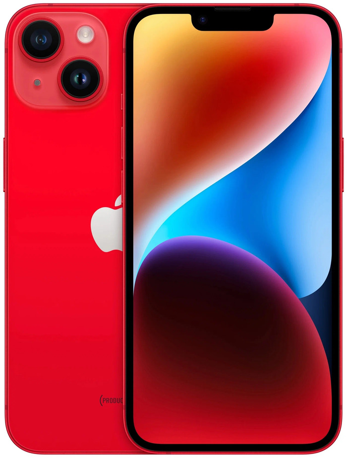Смартфон Apple iPhone 14 512 Гб, Красный, Dual eSIM №1