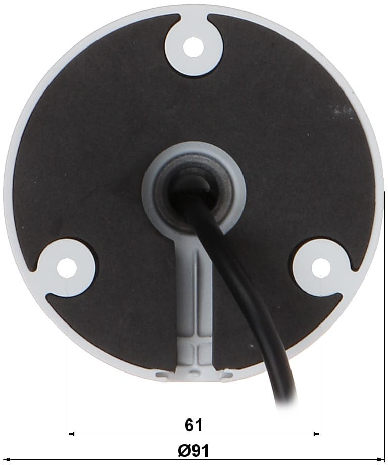 Камера видеонаблюдения Dahua IPC-HFW2541T-ZS детальное изображение - 9