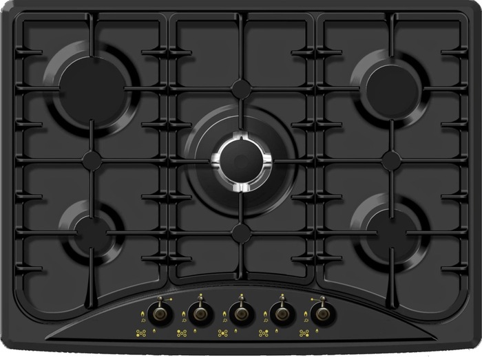 Варочная поверхность ARDESIA HBF 70V5 GT, Графит №2