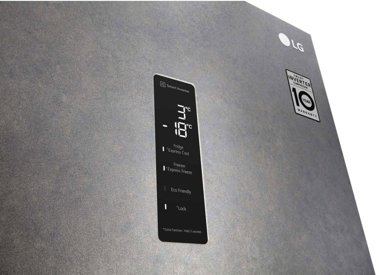 Холодильник LG GA-B509MCUM, Темный мрамор детальное изображение - 9