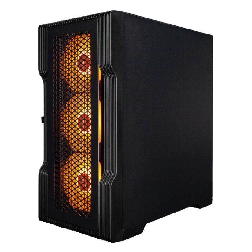 Корпус 1STPLAYER TRILOBITE T3 ARGB (T3-BK-4F7), Черный детальное изображение - 3