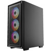 Корпус Powercase Mistral AY4B ARGB, Черный вариант - 3