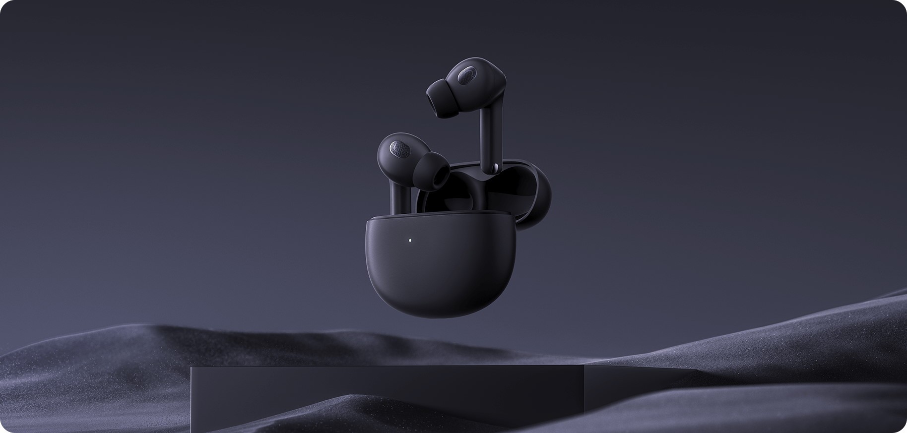 Беспроводные наушники Xiaomi Buds 3T Pro, Черный детальное изображение - 2