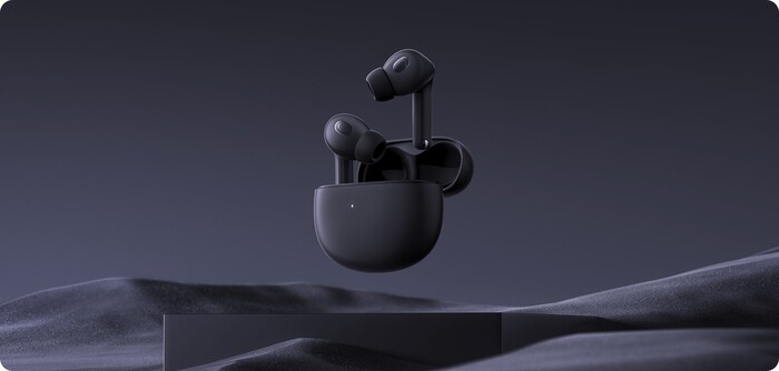 Беспроводные наушники Xiaomi Buds 3T Pro, Черный №2