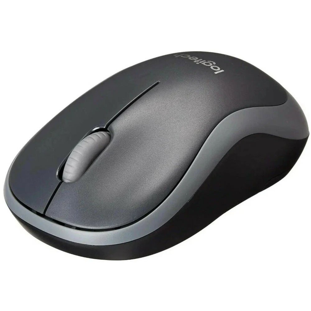 Мышь Logitech M186  (910-004131), Серый, Черный детальное изображение - 2