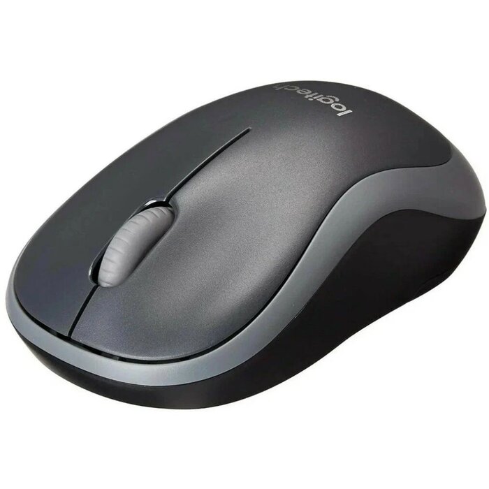 Мышь Logitech M186  (910-004131), Серый, Черный №2
