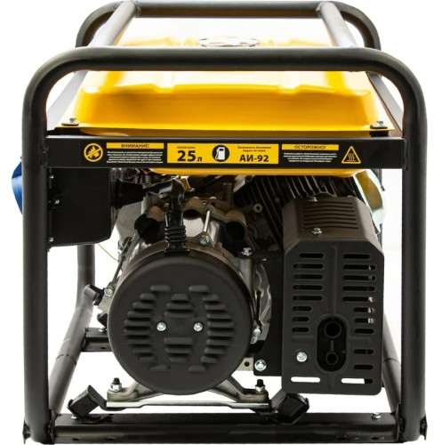 Генератор бензиновый Denzel GE 7900 94638, 6 кВт, Желтый детальное изображение - 4